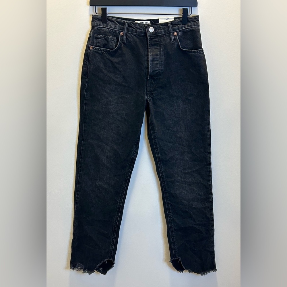 NWT Free People Tapered Baggy High Rise Boyfriend Jeans